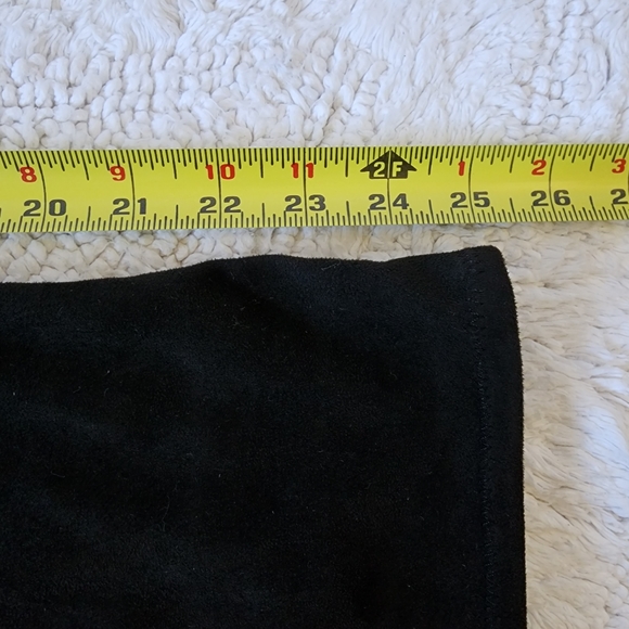 BD black overknee boot suede-feeling elastic size 6.5 Preowned excellent - Picture 9 of 13